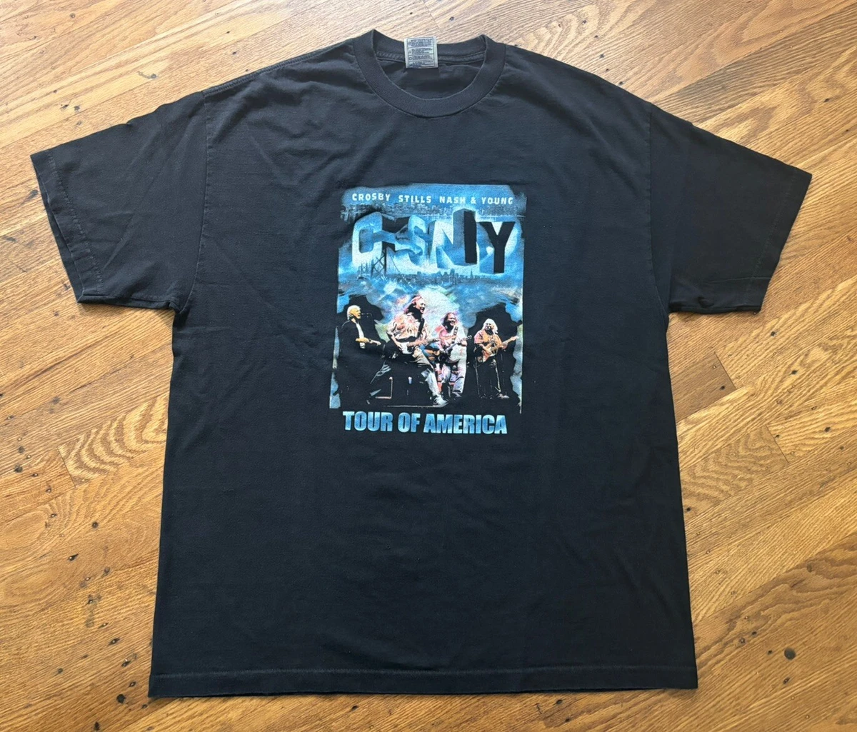 Crosby, Stills, & Nash Tシャツ 1990年ワールドツアー Crosby, Stills, & Nash Tシャツ 1990年ワールドツアー
