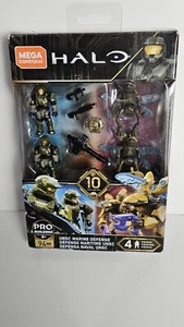 Mega Construx HALO 94pc UNSC MARINE DEFENSE w/4 Figures Model #GFT67 Sealed New - Picture 1 of 10