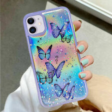 Bling Glitter Butterfly Case Cover For iPhone 15 14 13 12 11 Pro Max XS XR 7 8