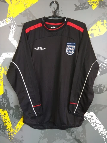 England Jersey Goalkeeper SMALL Long Sleeve Shirt Umbro ig93 Cover