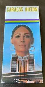 Vintage  1982  Caracas Hilton Hotel Brochure - Bild 1 von 4
