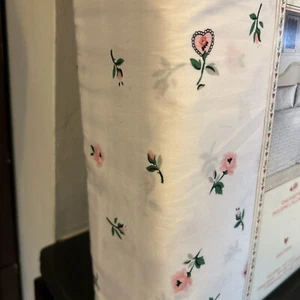 Cath Kidston Cotton Floral Valentine’s Day PINK Love 4pc Sheet Set KING Soft - Picture 1 of 5