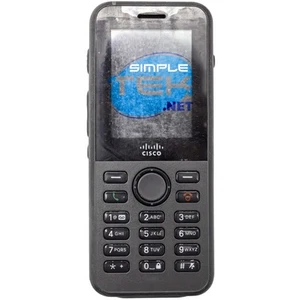Cisco 8821 Cp-8821 Phone Cordless IP Voip Phone Wireless Cp-8821-k9 + USB _ - Picture 1 of 6