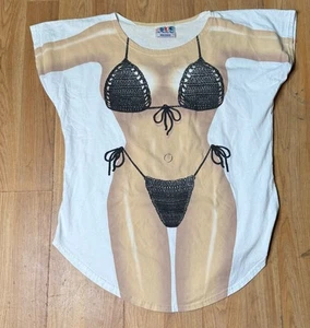 LA Imprints My Bikini Cover Up Baumwolle Bauchpiercing Häkel Bikini Styler - Bild 1 von 4