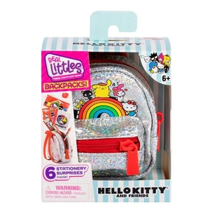 Real Littles Mini Backpack Sanrio - Hello Kitty and Friends - 6 Stationery - NEW - Picture 1 of 4