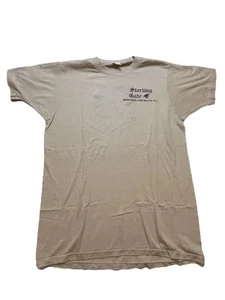 Starting Gate Saratoga Lake Malta, NY T-Shirt Vintage Screen Stars Tag Single Sticch - Bild 1 von 7