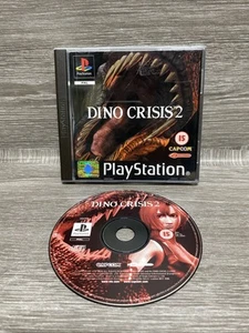 Dino Crisis 2 Playstation 1 PAL Selten Spiel Black Label No Manaul Funktioniert PS1 - Bild 1 von 15