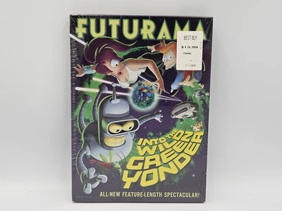 Futurama: Into the Wild Green Yonder (DVD, 2009) Factory Sealed Matt Groening  - Image 1 of 2