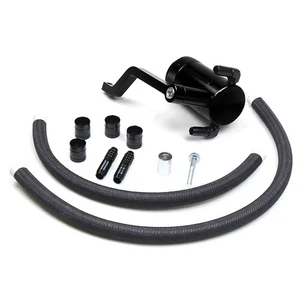 Billet Catch Can Kit Accessories For Chrysler 300 HEMI 5.7/6.4L 2011-2023 Black - Picture 1 of 6