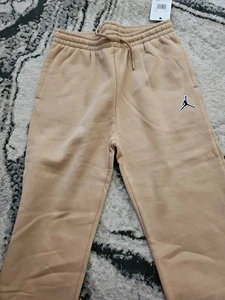 Nike Jordan Jumpman Fleece Sweatpants Boys  XL Hemp Color - Picture 1 of 3