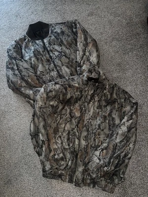 Natural Gear Waterfowl Hunting Jacket XL 2 in 1 Zipper Liner Coat - Image 1 of 4