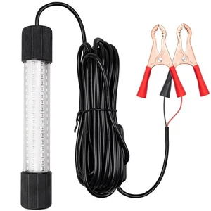 12V 126 LEDs 13W Fishing Light Underwater Night Fishing Lure Finder Light Gre... - Picture 1 of 7