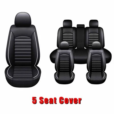 For Jeep Compass Grand Cherokee 5-Seats Full Set PU Leather Cushion Pad - Image 1 of 4