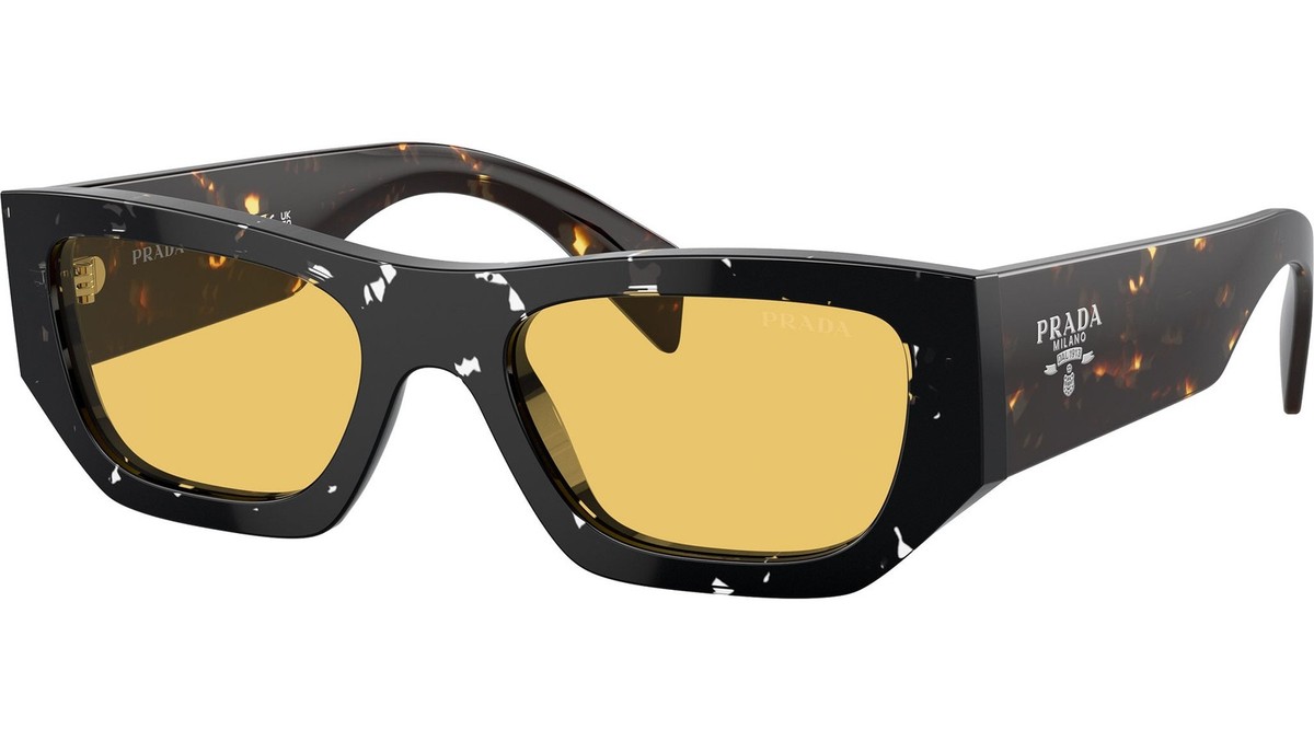 Prada Sunglasses PRA01S 15O10C 53mm Havana Black  display picture 3