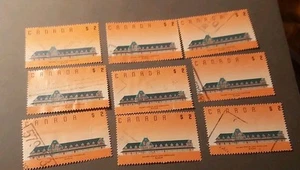 9 Stamp Canada # 1182 Use Mc Adam Railway NB - Picture 1 of 2