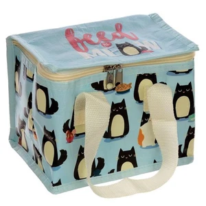 Feline Fine Lunch Cooler bag, New, Cat Lover gift - Picture 1 of 3