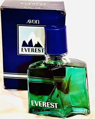 1975 年雅芳 EVEREST COLOGNE Splash 5 液量盎司全新带盒! 复古! — 第 1/2 张图片