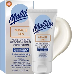 Original Malibu Sun Miracle Tan Before and After Sun Lotion Moisturising 150ml - Picture 1 of 6