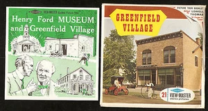 n GREENFIELD VILLAGE HENRY FORD ViewMaster SAWYER'S 3 carretes A 584 MICHIGAN - Imagen 1 de 2