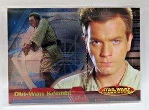 2001 Star Wars Evolution Promotional Card P1 Young Obi-Wan Kenobi Ewan McGregor - Picture 1 of 2