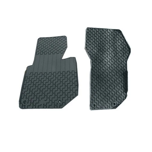 Juego de alfombrillas delanteras de goma negras originales OEM para BMW 318i 323i 328i E36 1992-99 Foto 1 de 1