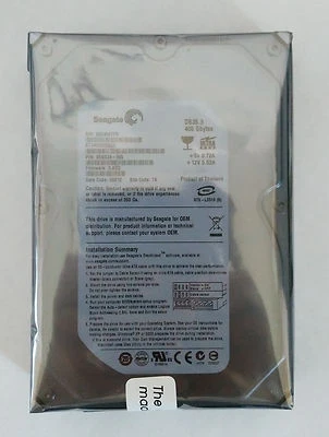 Seagate HDD 400GB 7200RPM IDE ATA 3.5" 8MB ST3400820ACE Desktop Hard Drive - Image 1 of 2