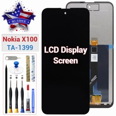For Nokia X100 TA-1399 MetroPCS LCD Display Touch Screen Digitizer Replacement - Image 1 of 4