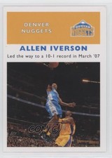 2007-08 Fleer 1961-62 Retro Allen Iverson #61R-24 HOF