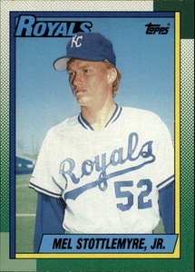 1990 O-Pee-Chee Baseball Card #263 Mel Stottlemyre Jr.