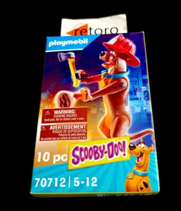 PLAYMOBIL 70712 SCOOBY-DOO Figura de Bombero Fireman Nuevo New Sealed Scooby doo - Imagen 1 de 2
