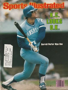 6-90-80 Sports Illustrated Kansas City Royals Darrell Porter en cubierta béisbol - Imagen 1 de 1