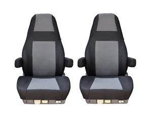 Freightliner Cascadia Seat Covers 2021-2015 truck years Full Set - Picture 1 of 7