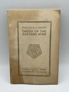 Antiker Oststern Mississippi Kapitel 15. Jahrestagung 1921 - Bild 1 von 10