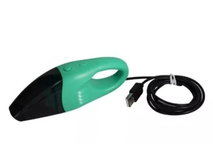 USB Mini Vacuum Cleaner Hand Held Push Button for Car Computer Desk green - Picture 1 of 6