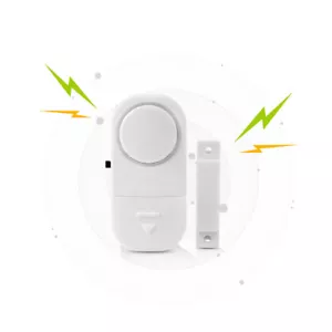 WIRELESS Home Window Door Burglar Security ALARM System Magnetic Sensor - Picture 1 of 11