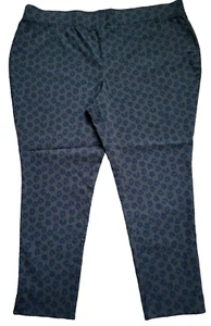 d&co. Women's size 24W Animal Print Casual Leggings/Pants - Picture 1 of 9