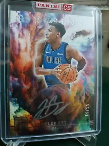 2020 Panini Origins Tyler Bey Dallas Mavericks SP Rookie Silver Ink Auto#53/99 - Picture 1 of 5