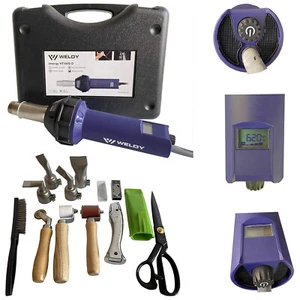 WELDY HT1600D Control Digital Antorcha de Explosión Caliente Pistola de Calor Kit de Soldadura Pistola de Soldadura - Imagen 1 de 13