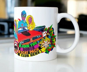 Dodge Scat Pack Club 11oz Kaffeetasse Becher MOPAR Charger R/T SE Challenger Dart  - Bild 1 von 2