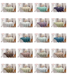 Ambesonne Nature Round Tablecloth Table Cover for Dining Room Kitchen - Picture 1 of 59