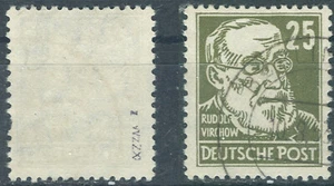 DDR, Köpfe II, Mi.- Nr. 334 za XI, gestempelt und geprüft. - Bild 1 von 1
