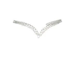 Geflochtene Krone - 14" verstellbar handgefertigtes Drahtband in Silber - Bild 1 von 4