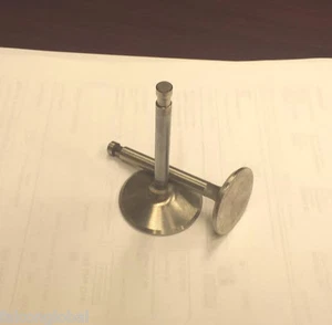 Harley Evolution/Evo 1340/1340cc 80ci Stainless Exhaust Valves Set/2 1984-1999 - Picture 1 of 6