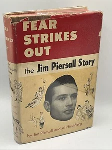 Fear Strikes Out - The Jim Piersall Story Al Hirshberg 1955 HC Red Sox - Picture 1 of 5