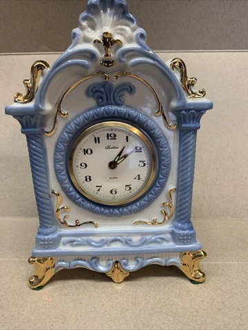 NICE VINTAGE CERAMIC TRADITION ALARM CLOCK ( Japan) Cover
