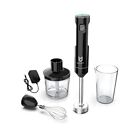 Cordless Hand Blender,  Variable Speed Immersion Blender Rechargeable, with 