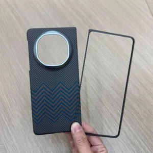 Genuine Aramid Carbon Fiber Magsafe Case For Huawei Mate X6 Matte Magnetic Cover - Picture 1 of 20