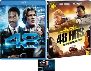 Eddie Murphy Action Double Feature 48 Hours & Another 48 Hours 2 BLU RAY Set New - Picture 1 of 4