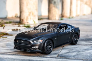 1:18 scale MAISTO for Ford for Mustang for GT 2015 Black Model car Toys Gift - Picture 1 of 2