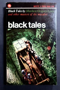 BLACK TALES by Matthew Gregory Lewis & other master of the macabre ~ 1965 Corgi - Picture 1 of 12